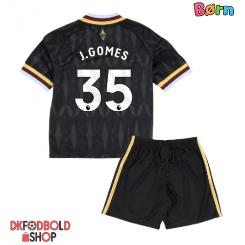 Aston Villa Joao Gomes #35 Udebanesæt Børn 2026-27 Kort ærmer (+ korte bukser)